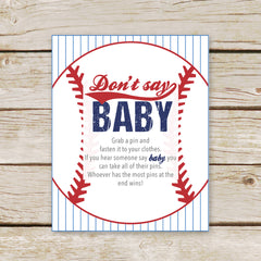 Baseball Don't Say Baby
