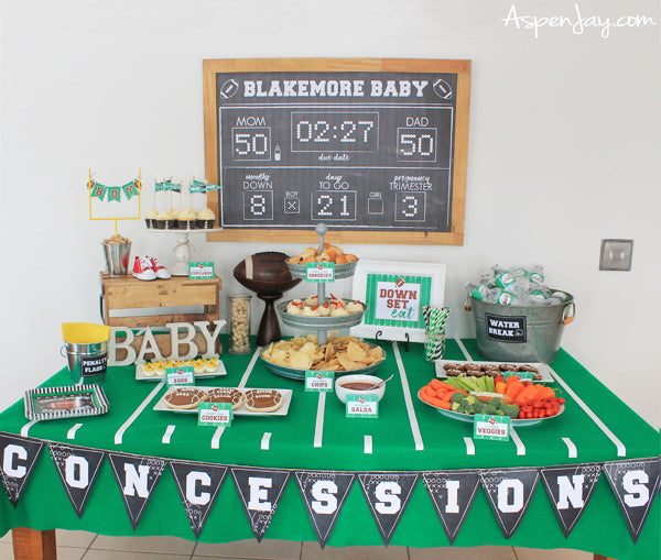 Football Play Concessions Banner