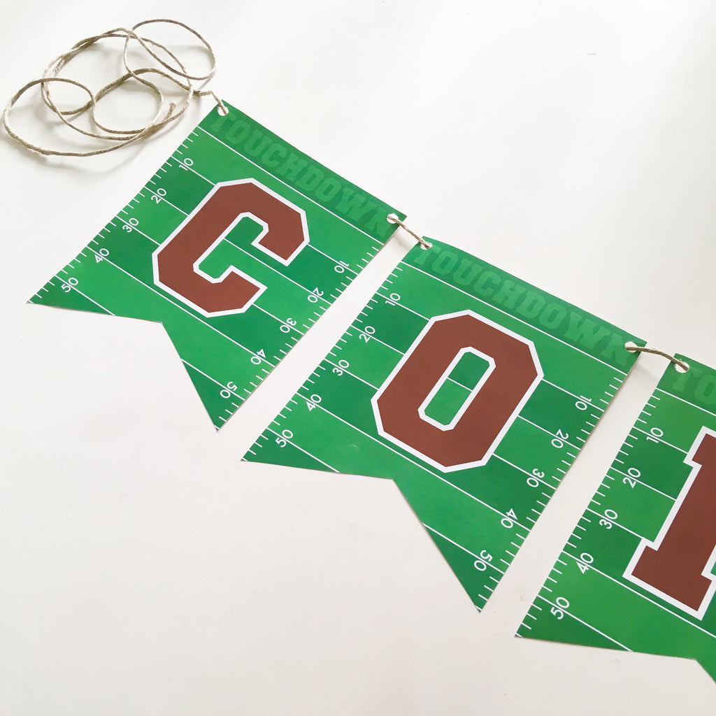 Football Concession Banner