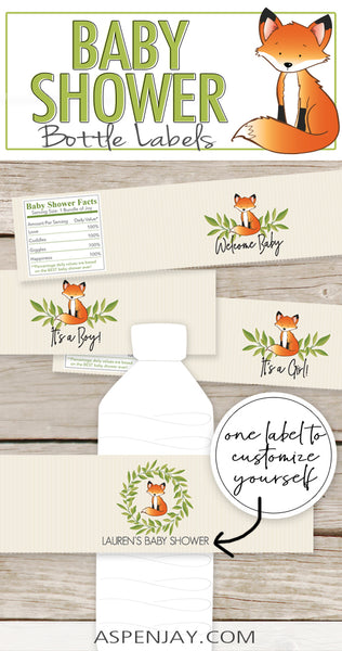 Fox Bottle Labels