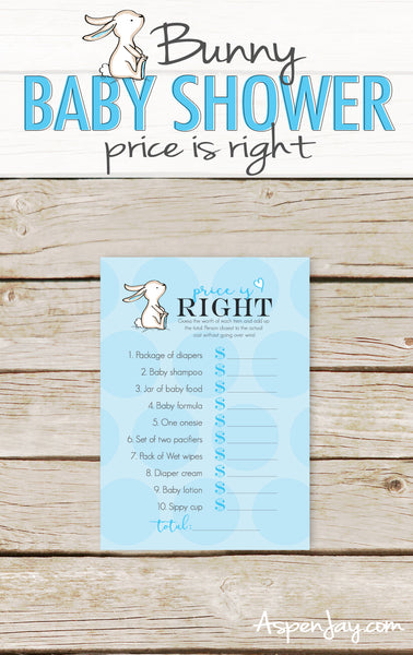 Blue Bunny Baby Price is Right