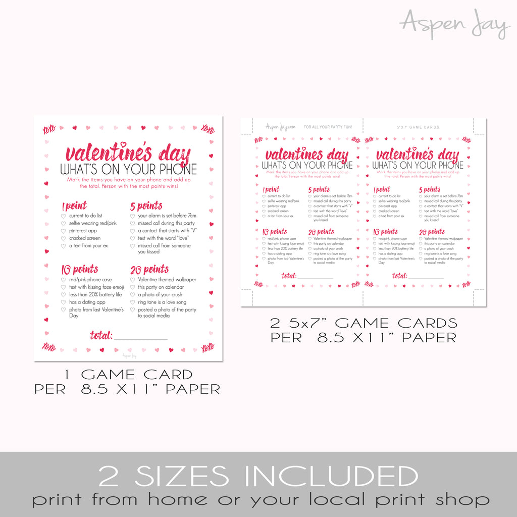 Valentine's Day What's On Your Phone – AspenJay valentine-s-day-what-s-on-your-phone-aspenjay