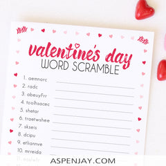 Valentine's Day Scramble