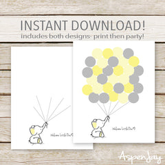 Yellow Elephant Guest Book (not customized)